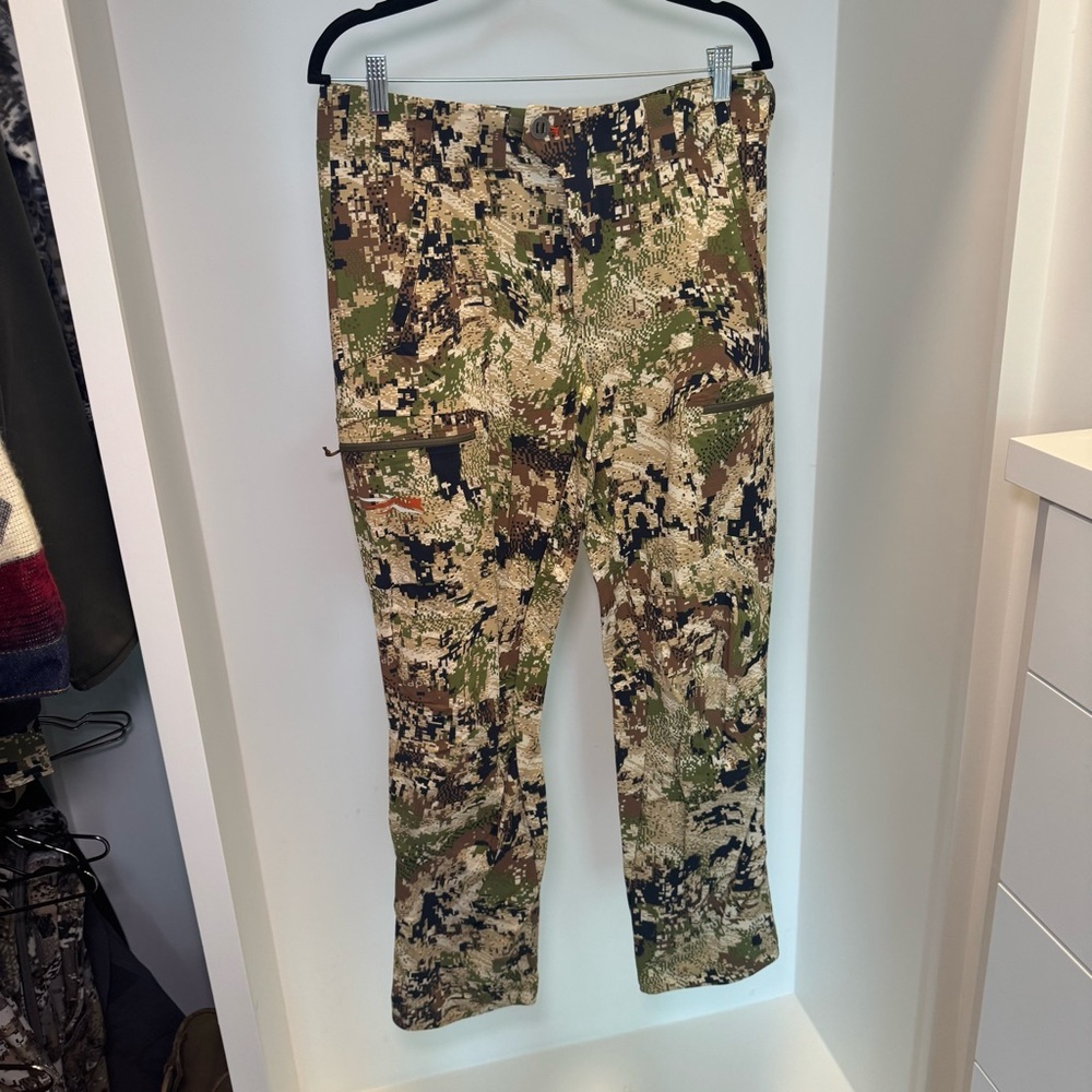 Mens Sitka Ascent Pant Optifade Subalpine 34T #3